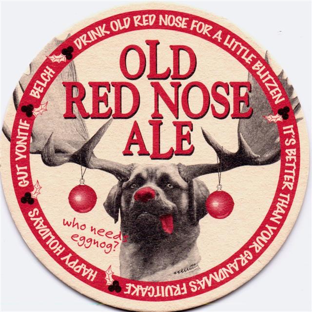 new york ny-usa heartland red nose 1a (rund205-who needs-schwarzrot) 